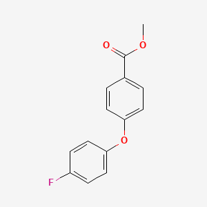 molecular formula C14H11FO3 B3268968 Methyl 4-(4-fluorophenoxy)benzoate CAS No. 500556-98-9