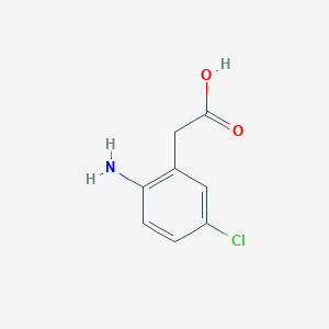 2-(2-Amino-5-chlorophenyl)acetic acid