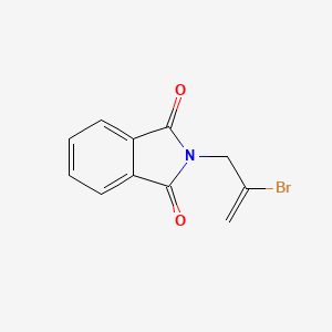 molecular formula C11H8BrNO2 B3268972 2-(2-溴代烯丙基)异吲哚啉-1,3-二酮 CAS No. 500589-29-7