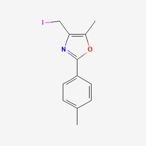 2-(4-Methylphenyl)-4-iodomethyl-5-methyloxazole