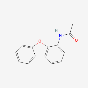 molecular formula C14H11NO2 B3269234 4-Acetamidodibenzofuran CAS No. 50548-37-3