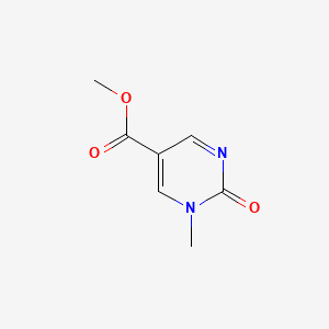 5-Pyrimidinecarboxylic acid, 1,2-dihydro-1-methyl-2-oxo-, methyl ester
