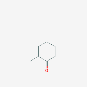 molecular formula C11H20O B3269286 4-tert-Butyl-2-methylcyclohexanone CAS No. 5064-52-8