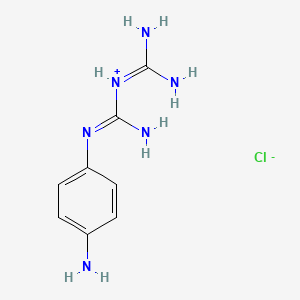 BIGUANIDE, 1-p-AMINOPHENYL-, HYDROCHLORIDE