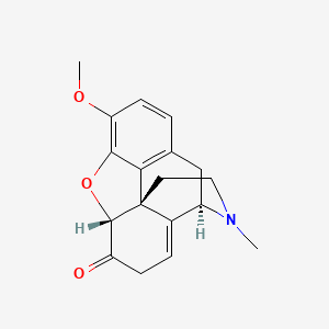 molecular formula C18H19NO3 B3269370 Neopinone CAS No. 509-66-0