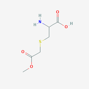 2-Amino-3-[(2-methoxy-2-oxoethyl)sulfanyl]propanoic acid