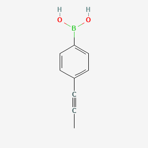 4-(1-Propyn-1-yl)phenylboronic Acid