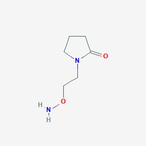 1-[2-(Aminooxy)ethyl]pyrrolidin-2-one