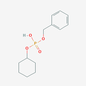 Benzyl cyclohexyl hydrogen phosphate