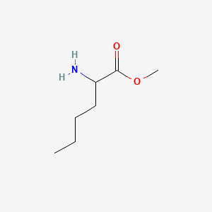 molecular formula C7H15NO2 B3269536 Methyl 2-aminohexanoate CAS No. 51220-79-2