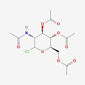 molecular formula C14H20ClNO8 B3269553 N-Acetyl-1-chloro-3,4,6-tri-O-acetyl-glucosaminide CAS No. 51236-40-9