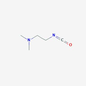 molecular formula C5H10N2O B3269554 (2-Isocyanatoethyl)dimethylamine CAS No. 51243-37-9