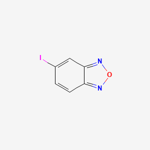 molecular formula C6H3IN2O B3269576 5-Iodobenzo[c][1,2,5]oxadiazole CAS No. 51294-40-7