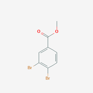 molecular formula C8H6Br2O2 B3269598 Methyl 3,4-dibromobenzoate CAS No. 51329-16-9