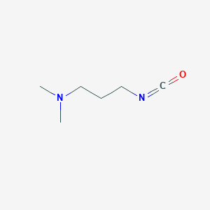 molecular formula C6H12N2O B3269673 (3-Isocyanato-n-propyl)-dimethyl-amine CAS No. 51487-30-0