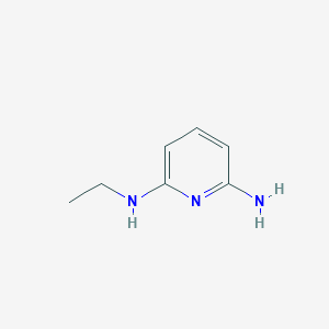 molecular formula C7H11N3 B3269686 2,6-Pyridinediamine, N2-ethyl- CAS No. 51505-09-0