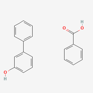 molecular formula C19H16O3 B3269713 [1,1'-Biphenyl]-3-ol, benzoate CAS No. 51531-67-0