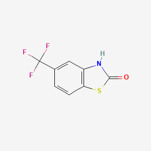 molecular formula C8H4F3NOS B3269721 5-(Trifluoromethyl)benzo[d]thiazol-2(3H)-one CAS No. 51550-10-8
