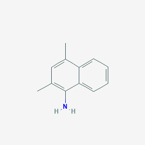 molecular formula C12H13N B3269784 2,4-Dimethylnaphthalen-1-amine CAS No. 51671-03-5