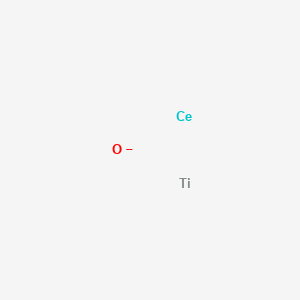 molecular formula CeOTi-2 B3270009 Cerium titanium tetraoxide CAS No. 52014-82-1