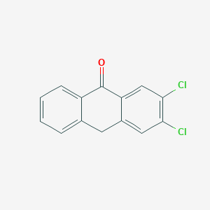 molecular formula C14H8Cl2O B3270037 2,3-Dichloroanthracen-9(10H)-one CAS No. 52075-62-4