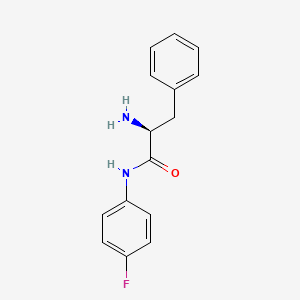 (S)-2-Amino-N-(4-fluorophenyl)-3-phenylpropanamide