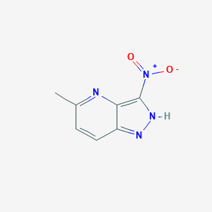 5-Methyl-3-nitro-1H-pyrazolo[4,3-b]pyridine