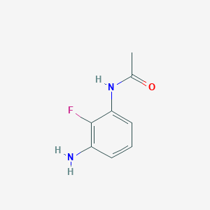 molecular formula C8H9FN2O B3270058 n-(3-Amino-2-fluorophenyl)acetamide CAS No. 521074-20-4