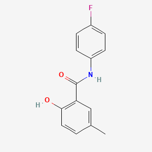 N-(4-Fluorophenyl)-2-hydroxy-5-methylbenzamide