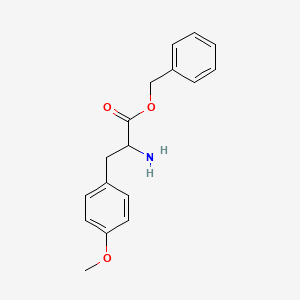 molecular formula C17H19NO3 B3270112 Benzyl 2-amino-3-(4-methoxyphenyl)propanoate CAS No. 52177-40-9
