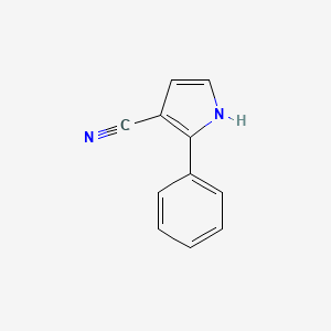 2-phenyl-1H-pyrrole-3-carbonitrile