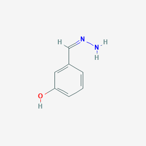 molecular formula C7H8N2O B3270129 3-(Hydrazonomethyl)phenol CAS No. 52211-81-1