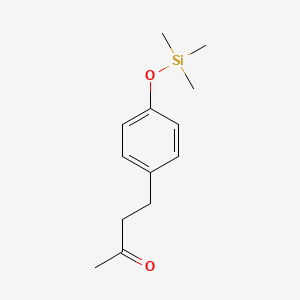 molecular formula C13H20O2Si B3270162 2-Butanone, 4-[4-[(trimethylsilyl)oxy]phenyl]- CAS No. 522617-84-1