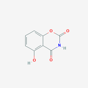 molecular formula C8H5NO4 B3270187 5-Hydroxy-2H-benzo[e][1,3]oxazine-2,4(3H)-dione CAS No. 52280-89-4