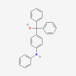 molecular formula C25H21NO B3270203 Diphenyl(4-(phenylamino)phenyl)methanol CAS No. 52316-13-9