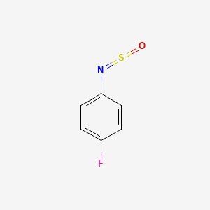molecular formula C6H4FNOS B3270227 N-sulfinyl-4-fluoroaniline CAS No. 52326-08-6