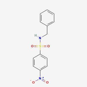 molecular formula C13H12N2O4S B3270295 N-苄基-4-硝基苯磺酰胺 CAS No. 52374-25-1