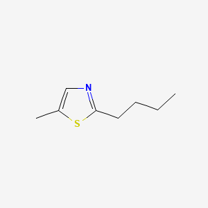 molecular formula C8H13NS B3270337 2-Butyl-5-methylthiazole CAS No. 52414-85-4