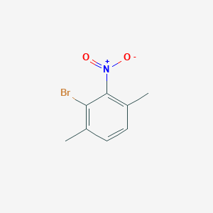 molecular formula C8H8BrNO2 B3270341 2-Bromo-1,4-dimethyl-3-nitrobenzene CAS No. 52415-02-8