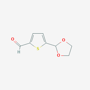 5-(1,3-Dioxolan-2-yl)thiophene-2-carbaldehyde