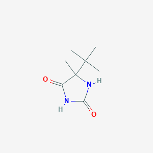 molecular formula C8H14N2O2 B3270379 5-Tert-butyl-5-methylimidazolidine-2,4-dione CAS No. 52532-02-2