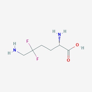 molecular formula C6H12F2N2O2 B3270447 5,5-Difluorolysine CAS No. 52683-82-6