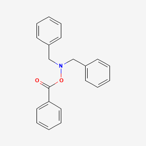 molecular formula C21H19NO2 B3270475 O-苯甲酰-N,N-二苄基羟胺 CAS No. 52742-32-2