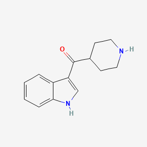molecular formula C14H16N2O B3270477 3-Isonipecotylindole CAS No. 5275-02-5