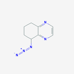 B3270533 5-Azido-5,6,7,8-tetrahydroquinoxaline CAS No. 528852-08-6