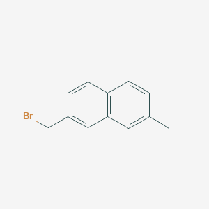 molecular formula C12H11B B3270564 2-(Bromomethyl)-7-methylnaphthalene CAS No. 52988-17-7