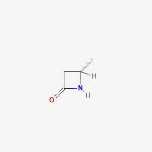 molecular formula C4H7NO B3270581 4-Methylazetidin-2-one CAS No. 5303-64-0