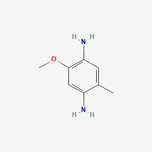 molecular formula C8H12N2O B3270590 4-Amino-2-methoxy-5-methylaniline CAS No. 5307-00-6