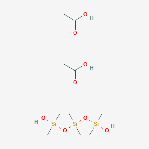 1,5-Trisiloxanediol, 1,1,3,3,5,5-hexamethyl-, diacetate