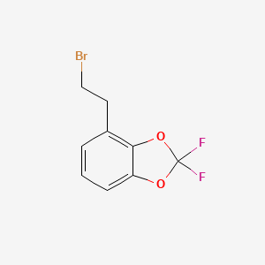 4-(2-bromoethyl)-2,2-difluoro-2H-1,3-benzodioxole